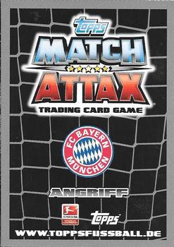 2012-13 Topps Match Attax Bundesliga #366 Mario Gomez Back