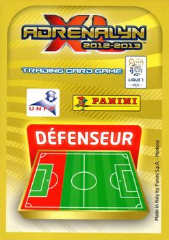 2012-13 Panini Adrenalyn XL (French) #243 Jean-Pascal Mignot Back