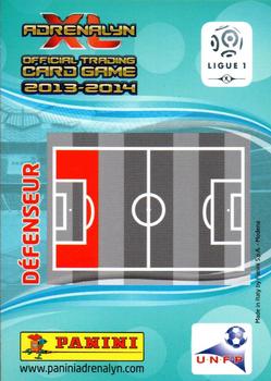 2013-14 Panini Adrenalyn XL Ligue 1 #EAG-4 Gregory Cerdan Back