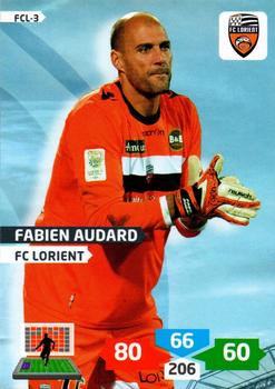 2013-14 Panini Adrenalyn XL Ligue 1 #FCL-3 Fabien Audard Front