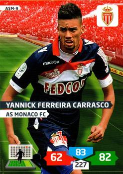 2013-14 Panini Adrenalyn XL Ligue 1 #ASM-9 Yannick Ferreira Carrasco Front