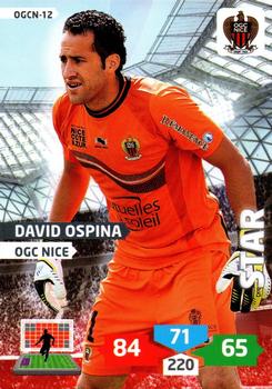 2013-14 Panini Adrenalyn XL Ligue 1 #OGCN-12 David Ospina Front