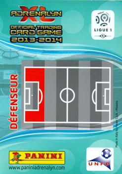 2013-14 Panini Adrenalyn XL Ligue 1 #PSG-6 Mamadou Sakho Back