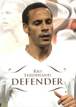 2011 Futera UNIQUE World Football #027 Rio Ferdinand Front