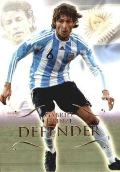 2011 Futera UNIQUE World Football #028 Gabriel Heinze Front