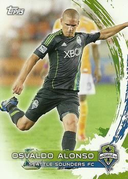 2014 Topps MLS #151 Osvaldo Alonso Front