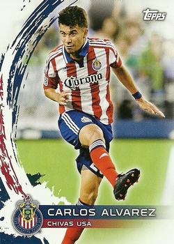 2014 Topps MLS #163 Carlos Alvarez Front