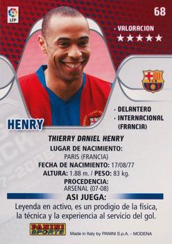 2007-08 Panini Megacracks #68 Henry Back