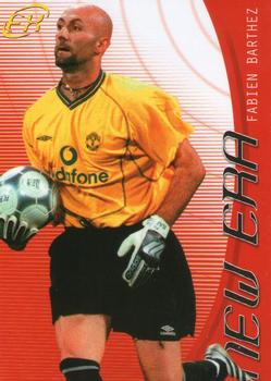 2001 Futera Manchester United FX #34 Fabien Barthez Front