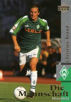 1997 Upper Deck Werder Bremen Box Set #13 Christian Brand Front