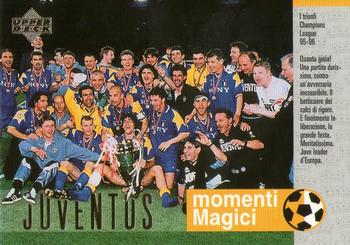 1997 Upper Deck Juventus Box Set #36 Champions league 95-96 Front