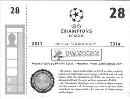 2013-14 Panini UEFA Champions League Stickers #28 Darijo Srna Back