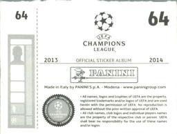 2013-14 Panini UEFA Champions League Stickers #64 Carlos Martinez Back