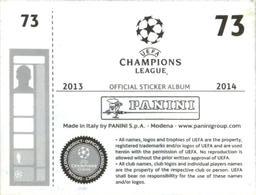2013-14 Panini UEFA Champions League Stickers #73 Antoine Griezmann Back