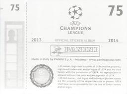 2013-14 Panini UEFA Champions League Stickers #75 Daniel Estrada Back