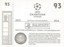 2013-14 Panini UEFA Champions League Stickers #93 Pepe Back