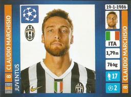 2013-14 Panini UEFA Champions League Stickers #106 Claudio Marchisio Front