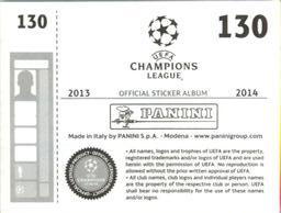 2013-14 Panini UEFA Champions League Stickers #130 Sabri Sarioglu Back