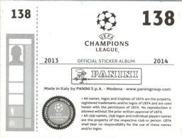 2013-14 Panini UEFA Champions League Stickers #138 Kris Stadsgaard Back