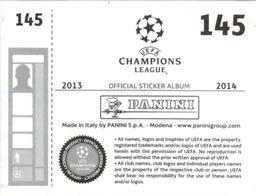 2013-14 Panini UEFA Champions League Stickers #145 Cesar Santin Back