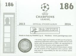 2013-14 Panini UEFA Champions League Stickers #186 Jeremy Menez Back