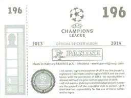 2013-14 Panini UEFA Champions League Stickers #196 Alejandro Dominguez Back