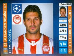 2013-14 Panini UEFA Champions League Stickers #196 Alejandro Dominguez Front
