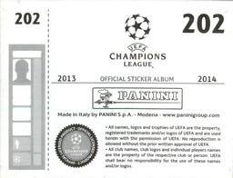 2013-14 Panini UEFA Champions League Stickers #202 Giannis Maniatis Back