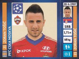 2013-14 Panini UEFA Champions League Stickers #256 Zoran Tosic Front