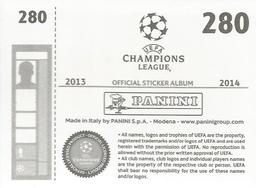 2013-14 Panini UEFA Champions League Stickers #280 Frantisek Rajtoral Back