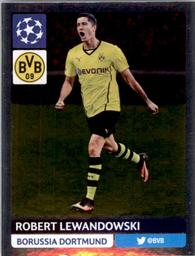 2013-14 Panini UEFA Champions League Stickers #308 Robert Lewandowski Front