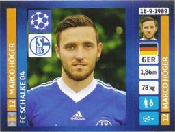 2013-14 Panini UEFA Champions League Stickers #352 Marco Hoger Front