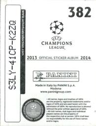 2013-14 Panini UEFA Champions League Stickers #382 FC Steaua Bucuresti Back