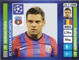 2013-14 Panini UEFA Champions League Stickers #390 Adrian Popa Front