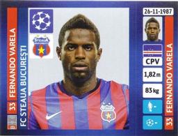 2013-14 Panini UEFA Champions League Stickers #394 Fernando Varela Front