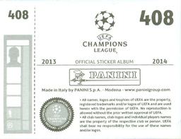 2013-14 Panini UEFA Champions League Stickers #408 Tomas Rosicky Back