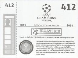 2013-14 Panini UEFA Champions League Stickers #412 Laurent Koscielny Back