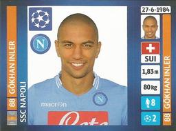 2013-14 Panini UEFA Champions League Stickers #460 Gokhan Inler Front