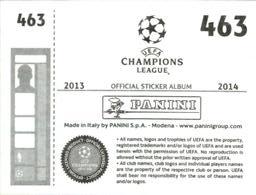 2013-14 Panini UEFA Champions League Stickers #463 Marek Hamsik Back