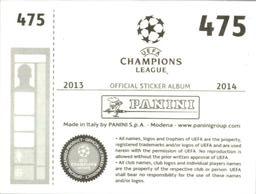 2013-14 Panini UEFA Champions League Stickers #475 Nicolas Otamendi Back