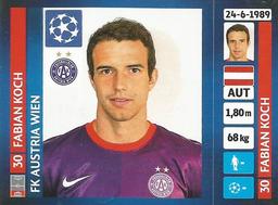 2013-14 Panini UEFA Champions League Stickers #528 Fabian Koch Front