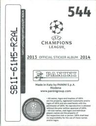 2013-14 Panini UEFA Champions League Stickers #544 FC Barcelona Back