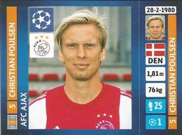 2013-14 Panini UEFA Champions League Stickers #587 Christian Poulsen Front