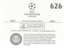 2013-14 Panini UEFA Champions League Stickers #626 Final 2006 Back
