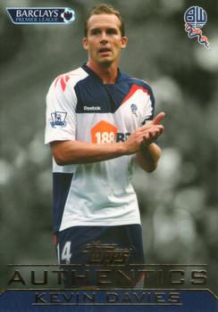 2011-12 Topps Authentics #NNO Kevin Davies Front