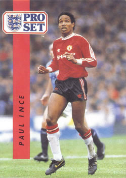 1990-91 Pro Set #147 Paul Ince Front