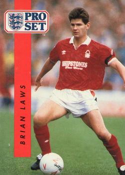 1990-91 Pro Set #167 Brian Laws Front