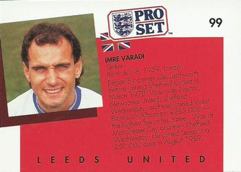 1990-91 Pro Set #99 Imre Varadi Back