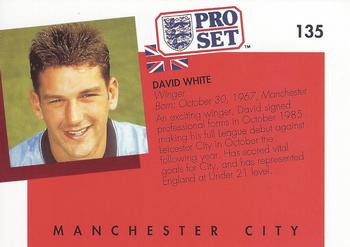 1990-91 Pro Set #135 David White Back