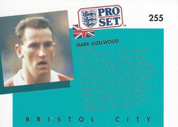 1990-91 Pro Set #255 Mark Aizlewood Back